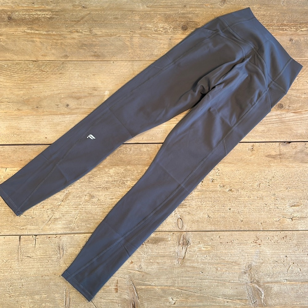 NWT- Fabletics PureLuxe HW Pocket Full length Legging- MIDNIGHT (27 inch inseam) - Picture 5 of 12
